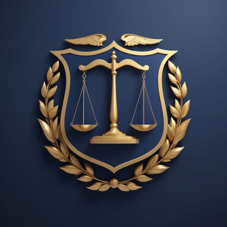 elegant law firm logos with scales of justice – classic & timeless designs